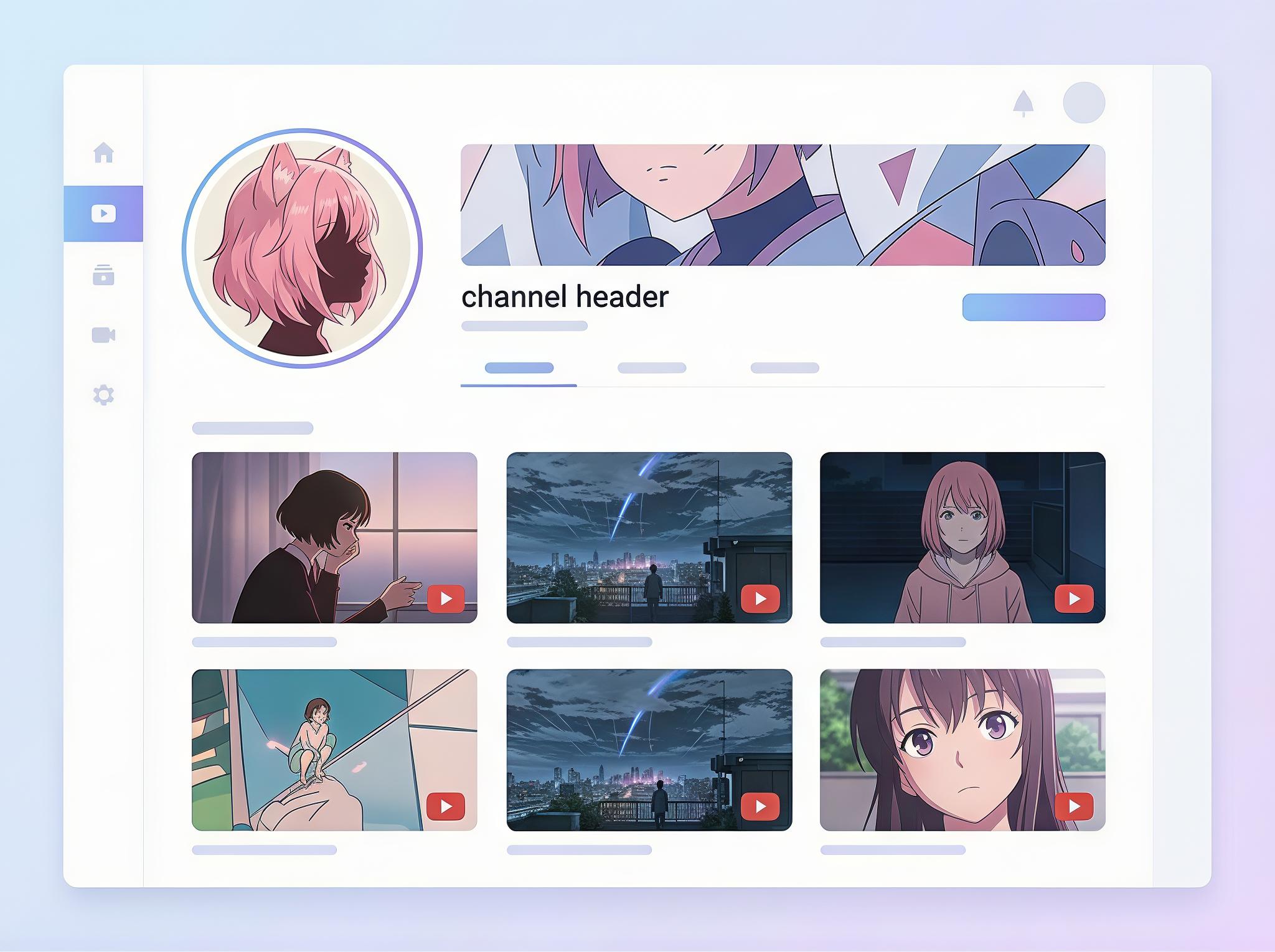 Anime Character Portrait