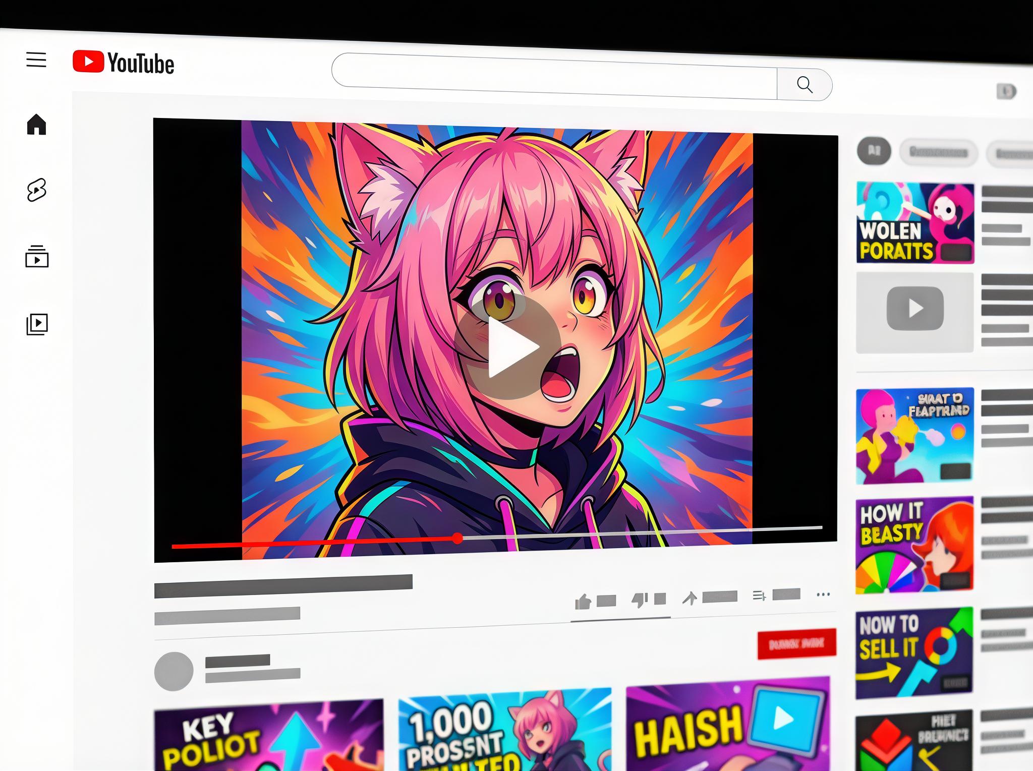 Anime Thumbnail Visual