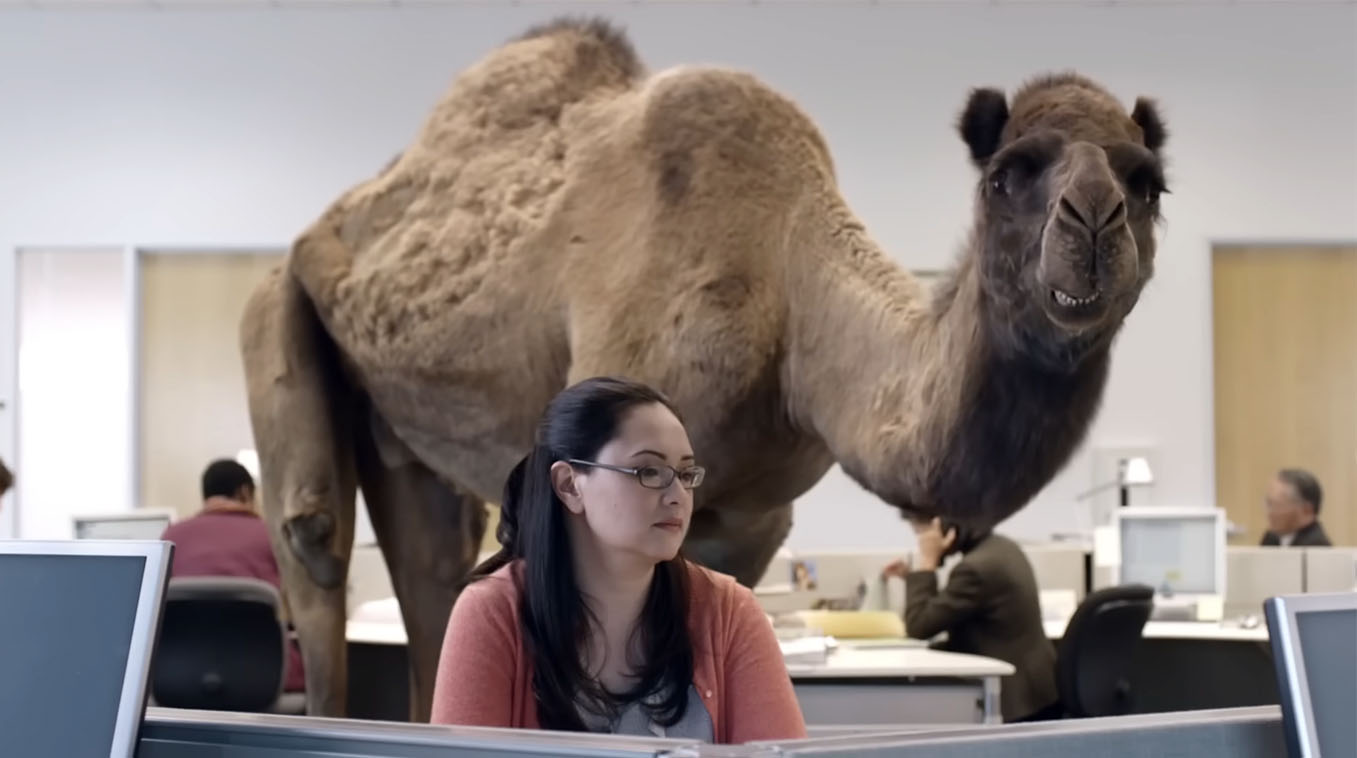 AI Generated Plantilla de meme del «hump day»