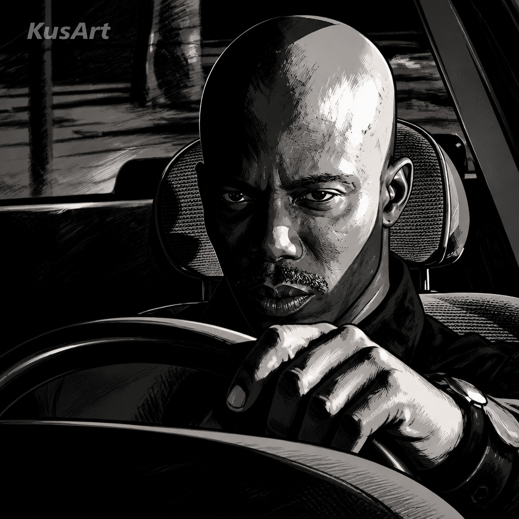 Meme «solo que no puedo probarlo» con un nuevo estilo de sombría ilustración de cómic noir