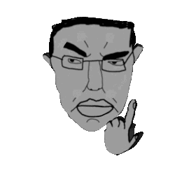Wojak escéptico pensando, con gesto dudoso y la mano en el mentón