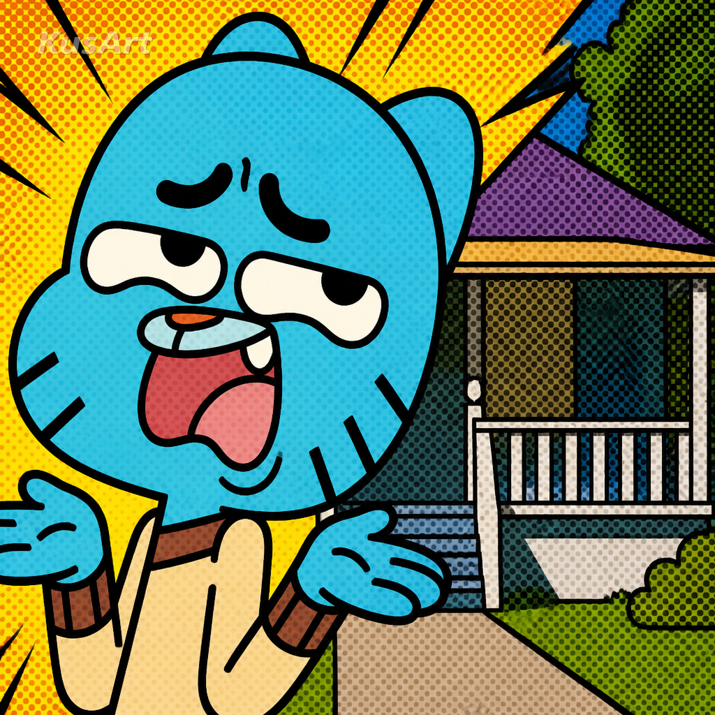 Meme SYBAU con un nuevo estilo de llamativa ilustración de cómic pop-art