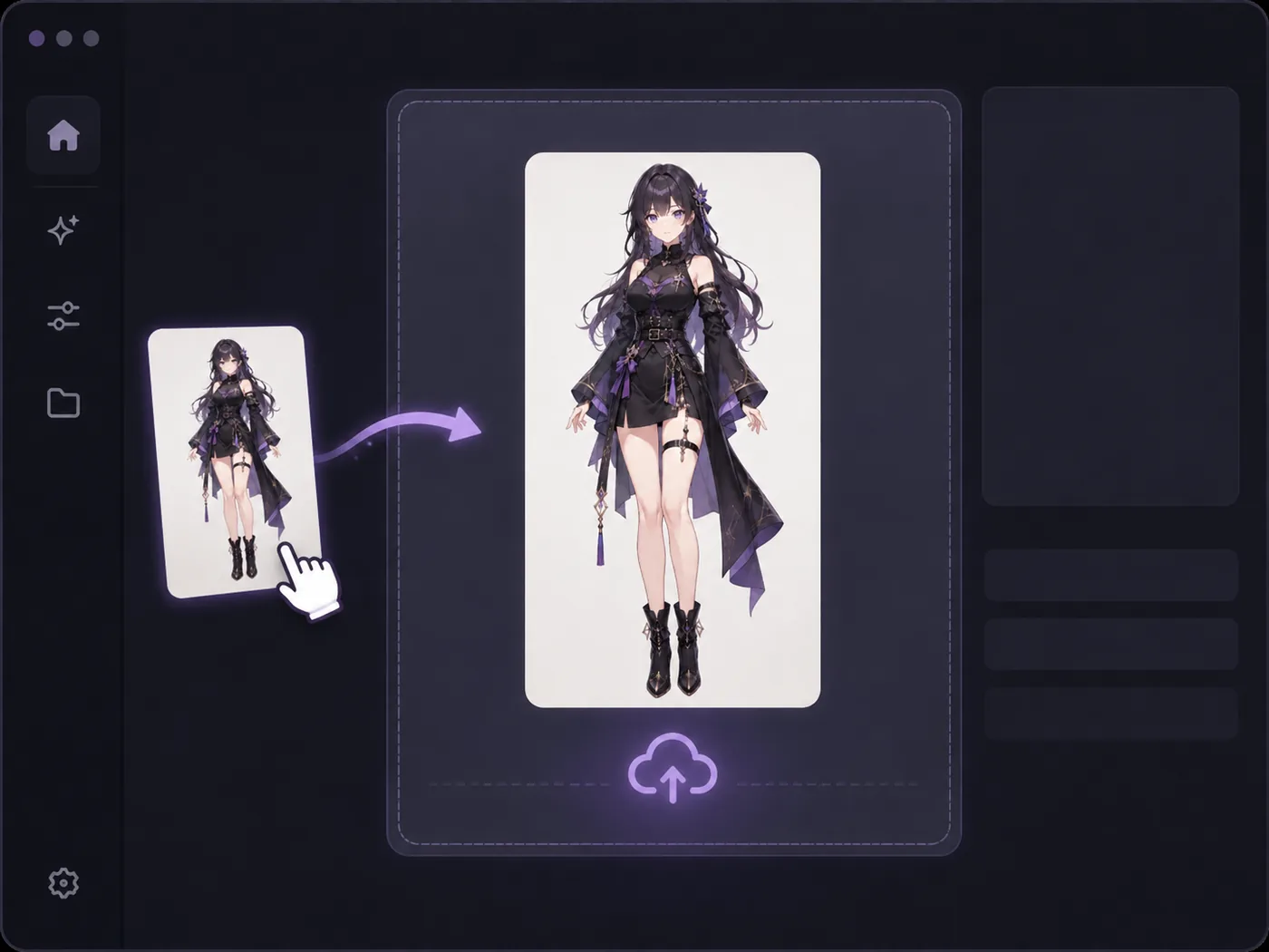 Character image upload for Meme Remaker