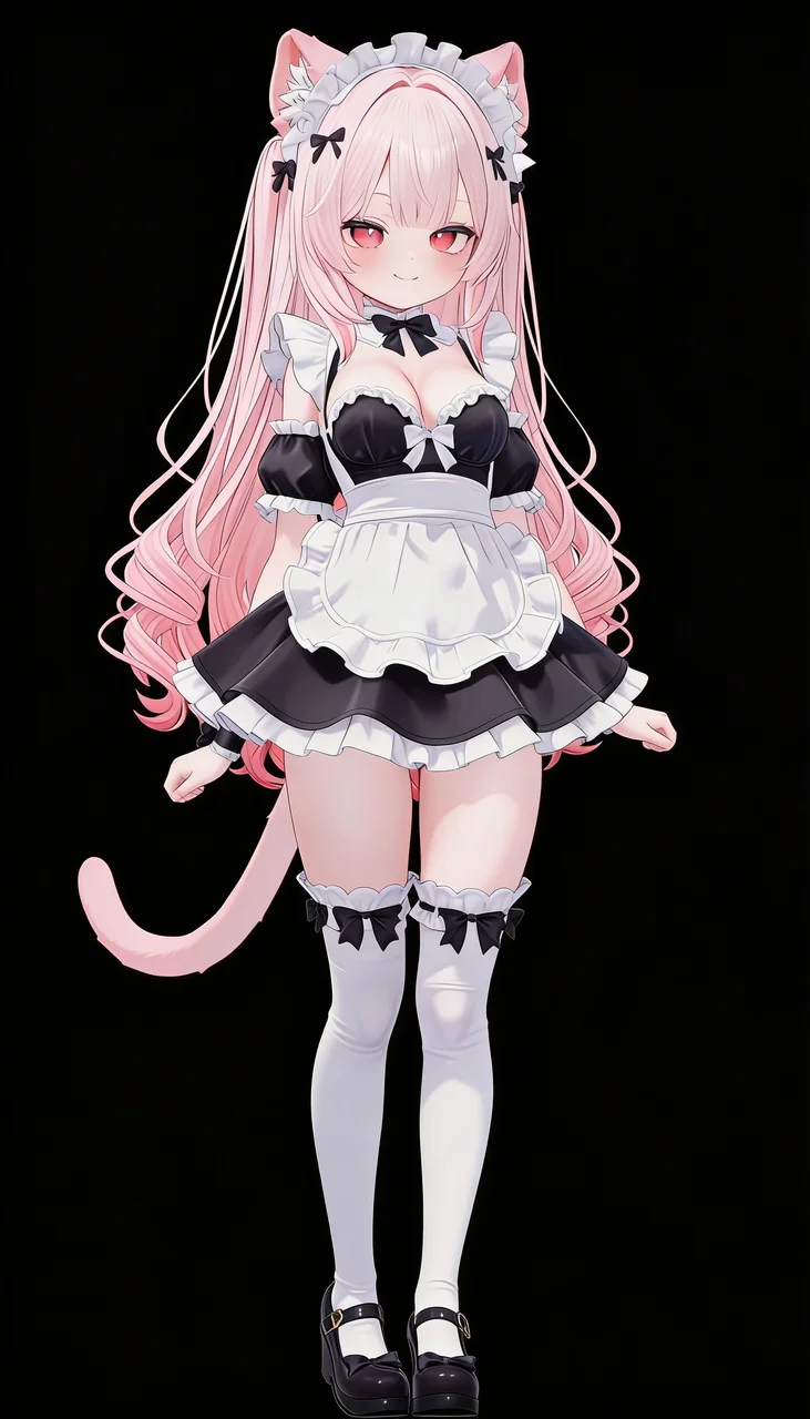 AI character editor background change - black background