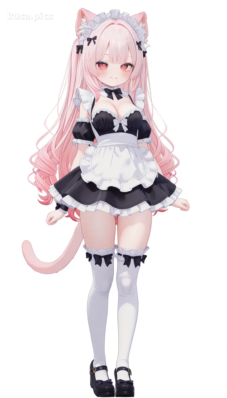 anime girl original character - default background reference