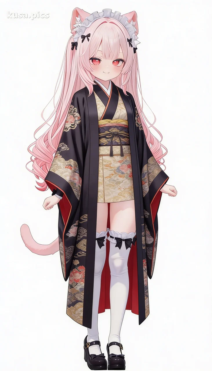 AI outfit changer - uchikake kimono