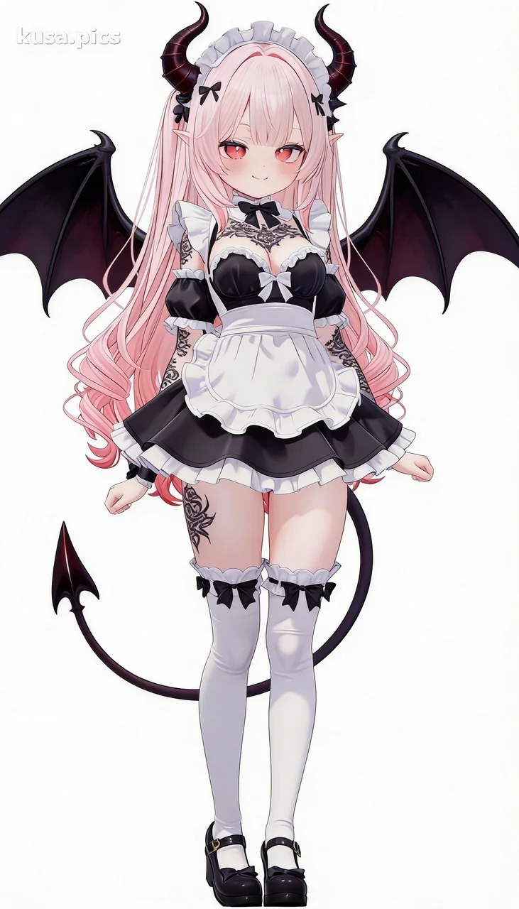 AI character editor race swap - demon transformation