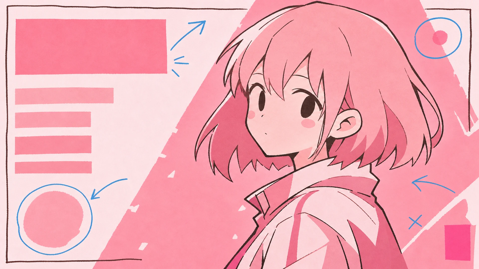 Fan art editorial de moda - AI Creador de Portadas de Revista Anime