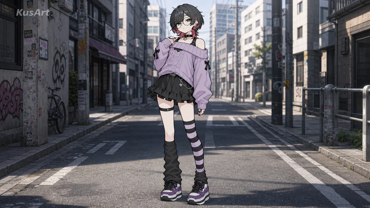 City Street AI Background Changer result — After