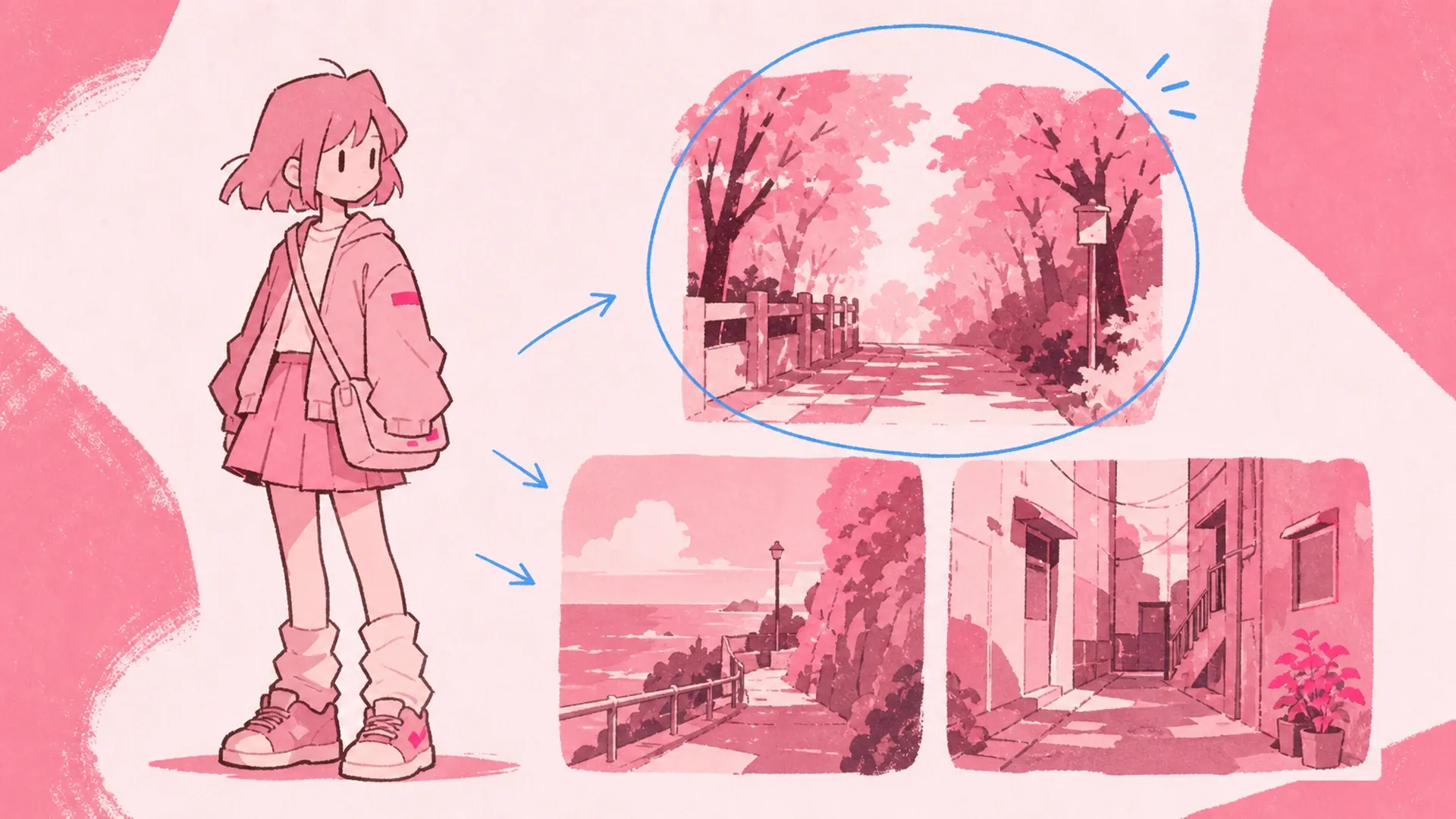 Assets de juegos y novelas visuales - Cambiador de fondo con IA