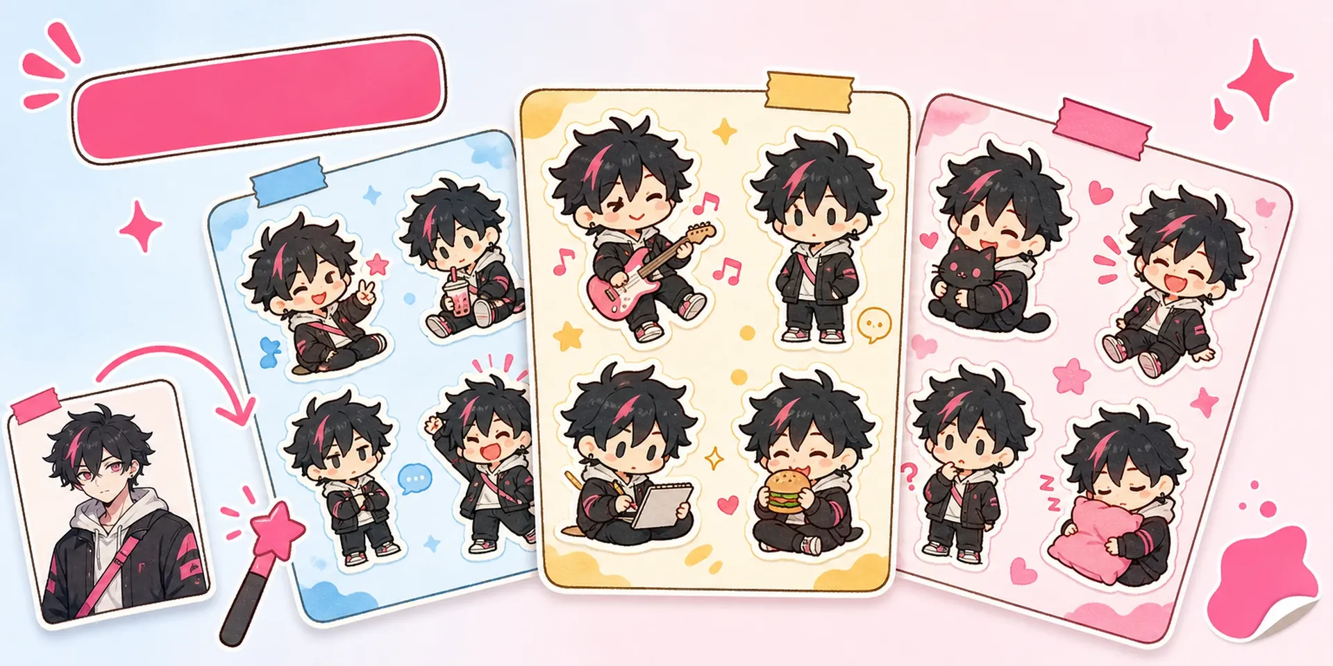 AI Creador de Stickers Chibi