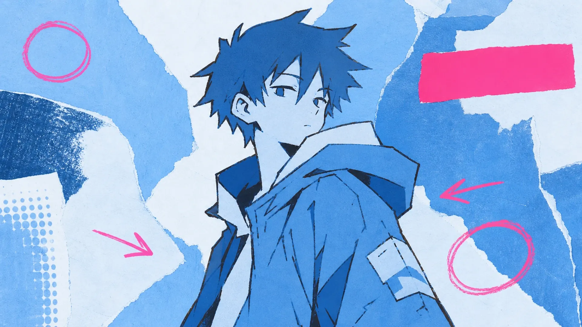 Kantiges Social-Visual - AI Manga Streetwear Fanzine-Poster-Generator