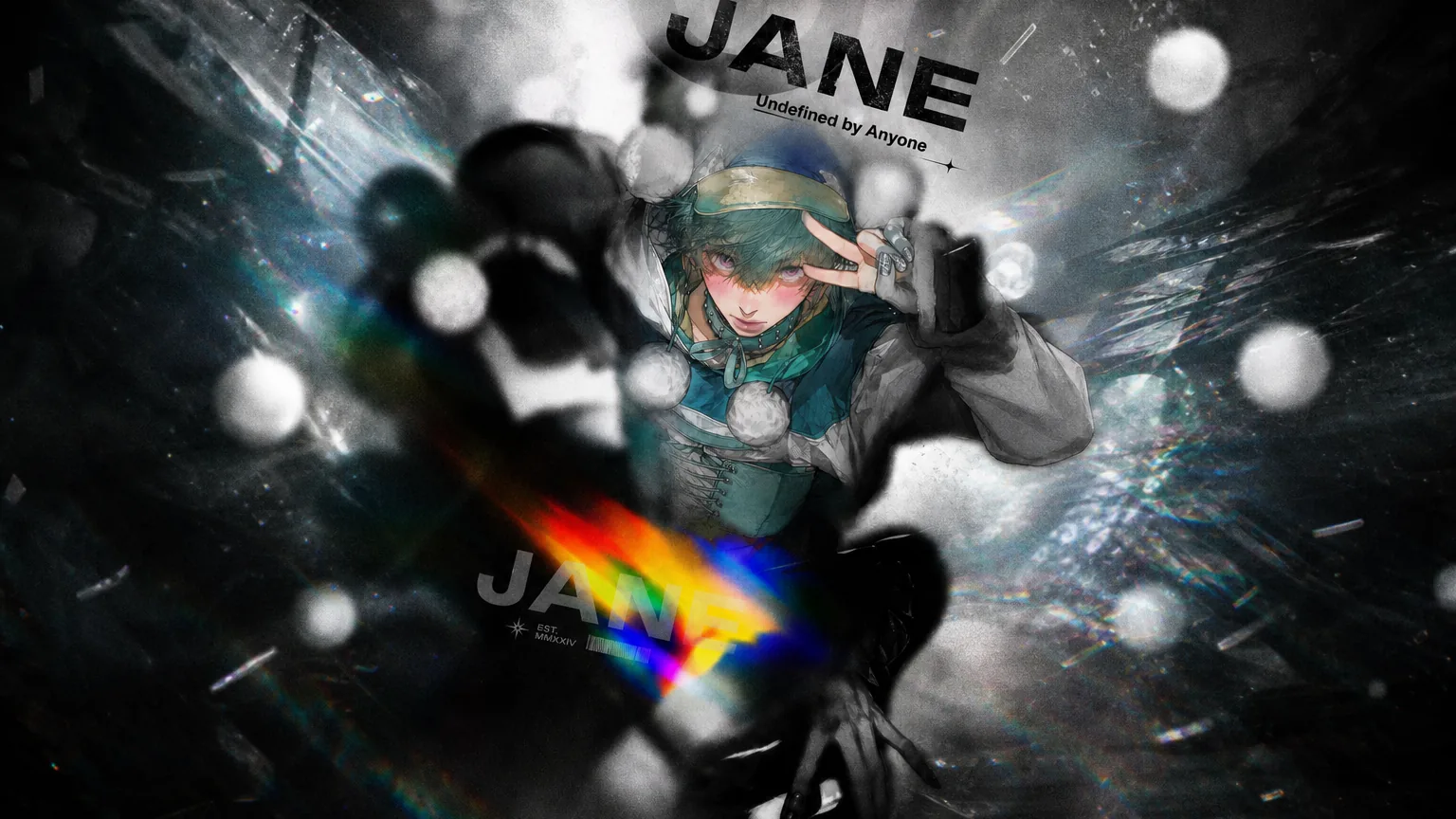 Prism Blur Poster Maker AI Prism Blur Anime Poster Maker result — After