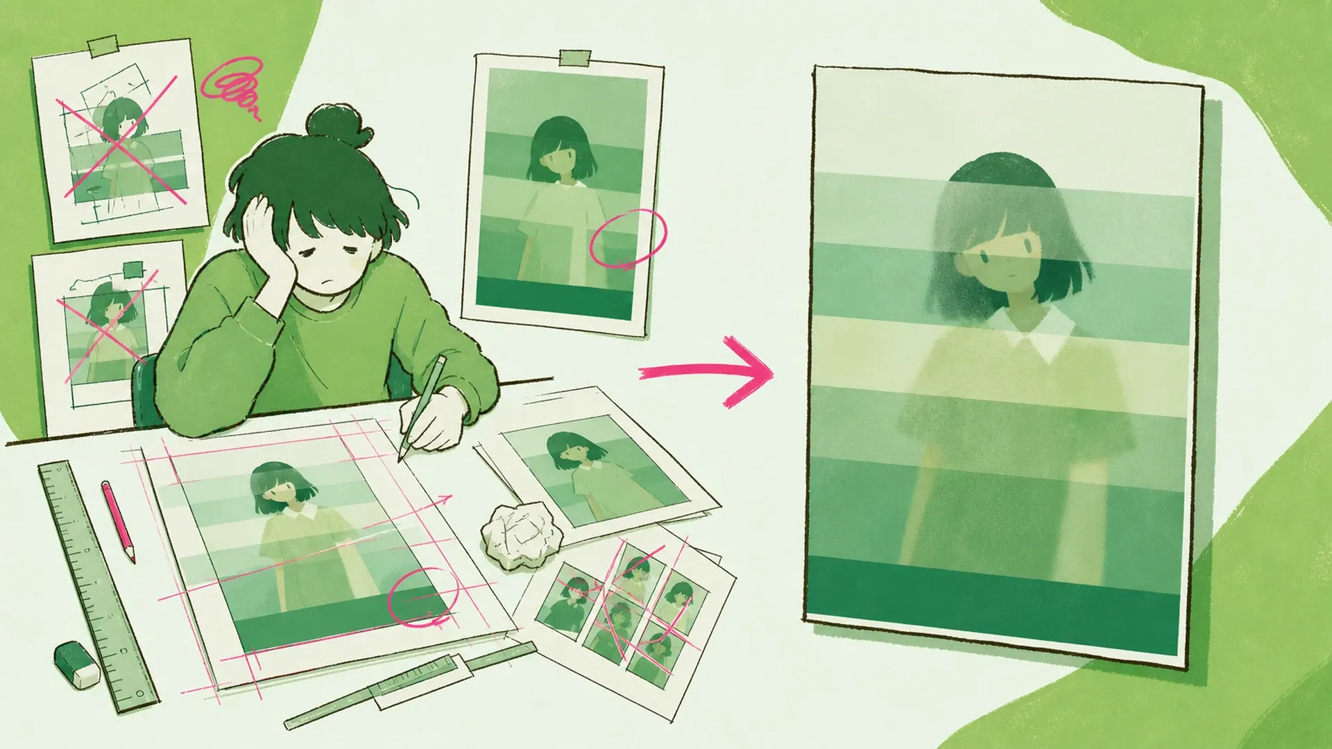 Cuando una simple captura no basta - AI Creador de Pósters Anime Prisma Difuminado