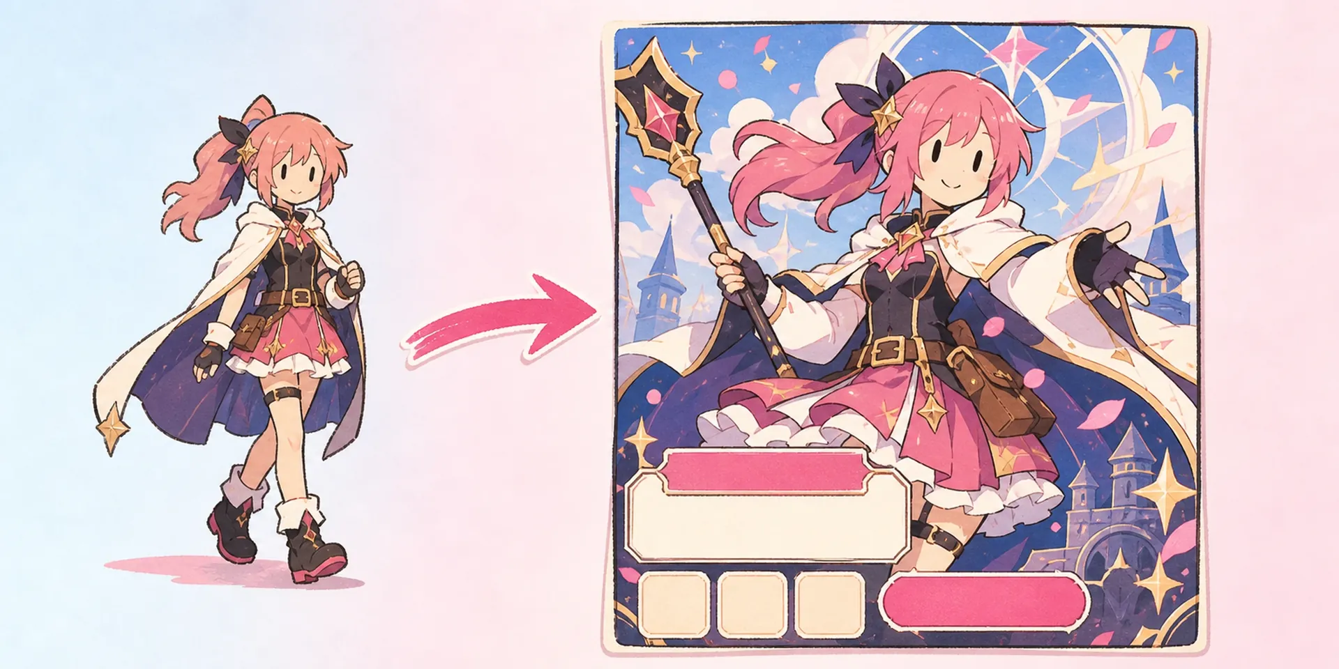 AI Generador de Página de Destino para Juegos Gacha