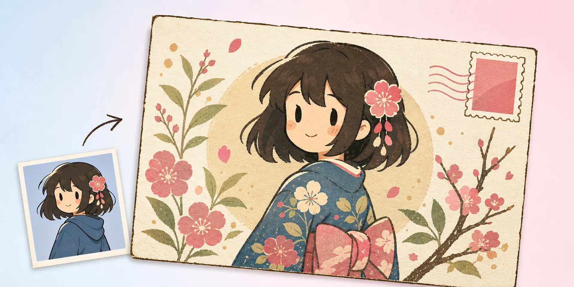 AI Creador de Postales Japonesas Tradicionales