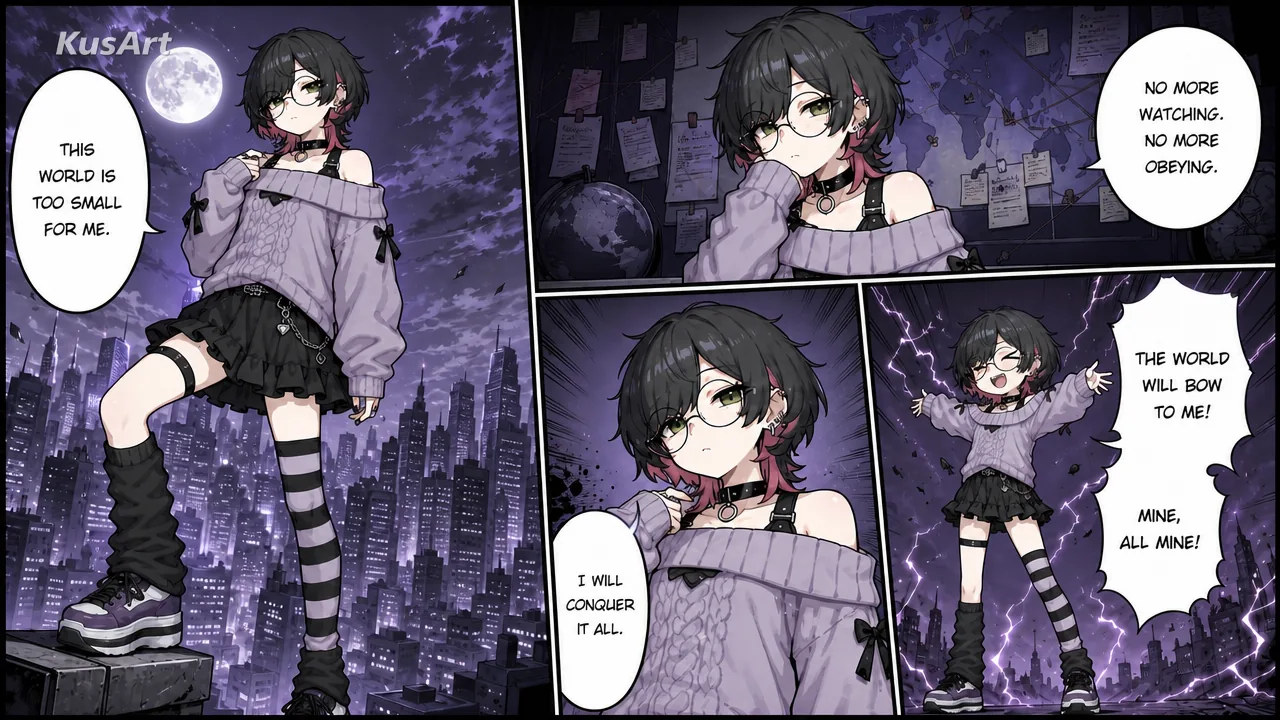 Manga Page AI Manga Generator result — After