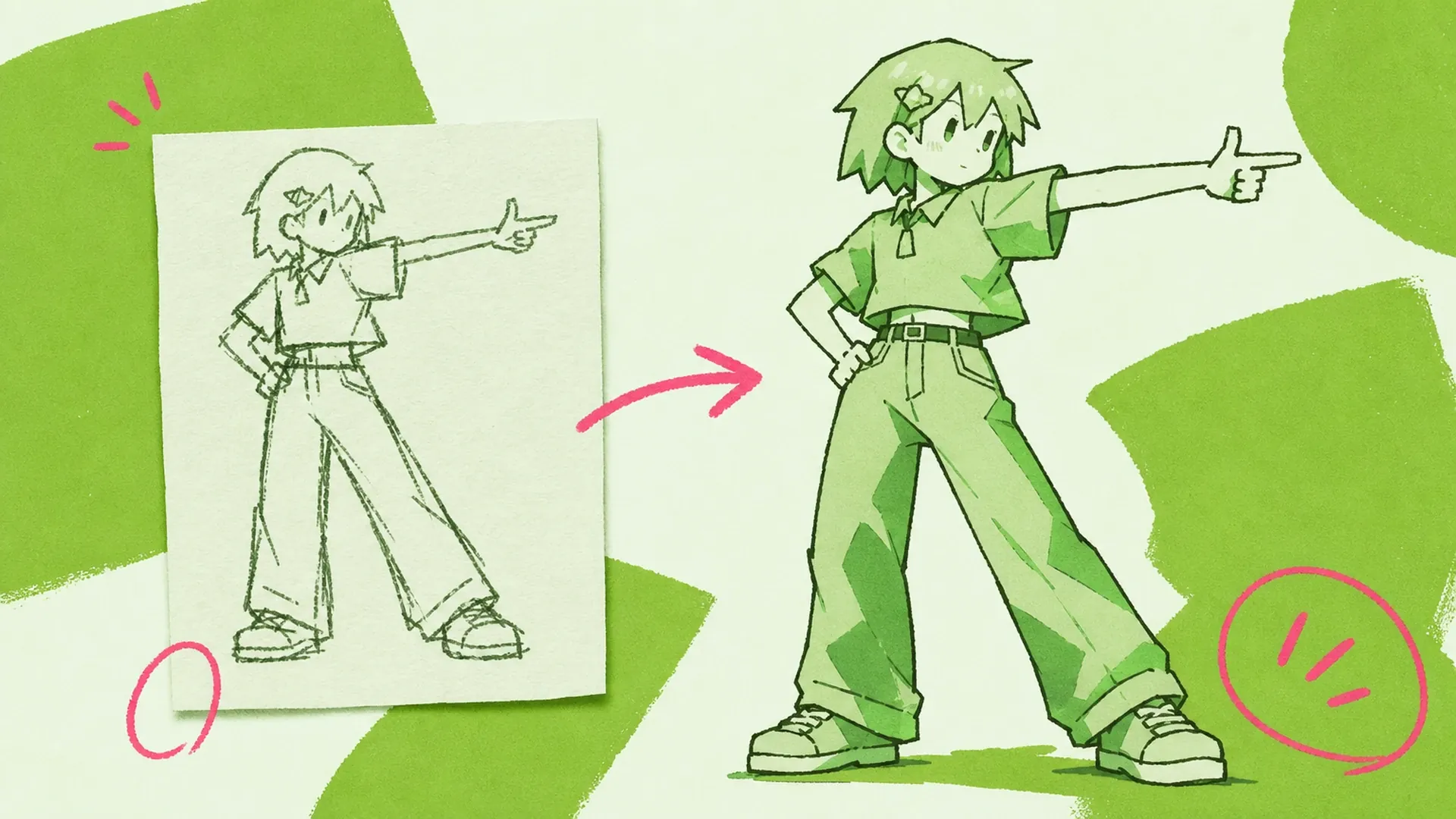 Imágenes de referencia personalizadas - Cambiador de Poses IA